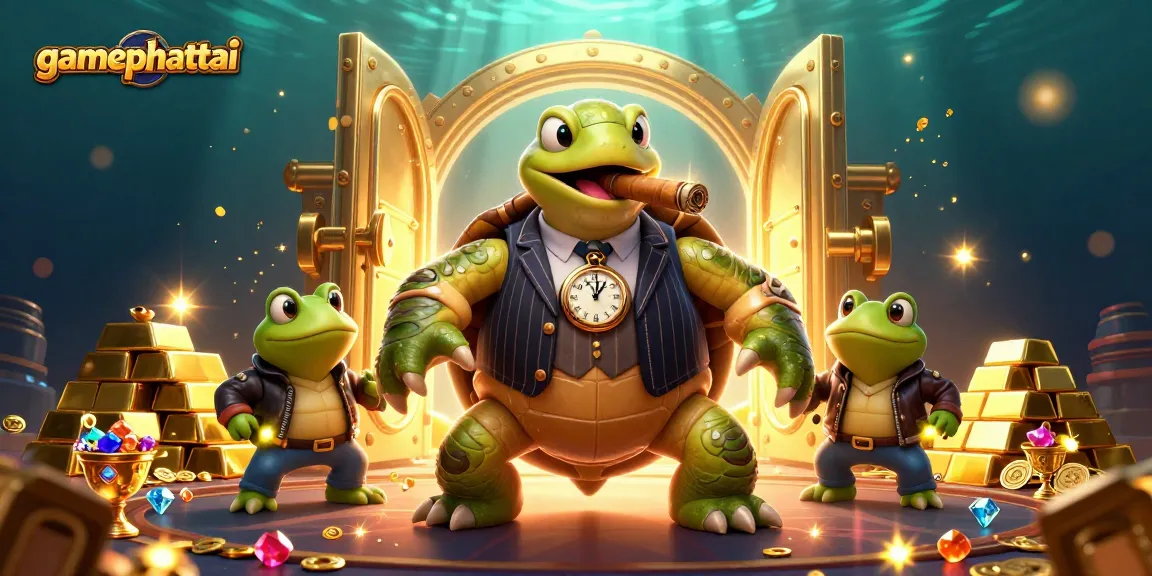 Engage in exciting gameplay with gamephattai featuring a vibrant 3D casino scene with treasure jewels.