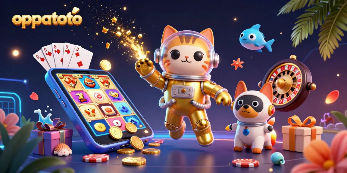 Engage with oppatoto by spinning colorful slots while enjoying cosmic adventures.