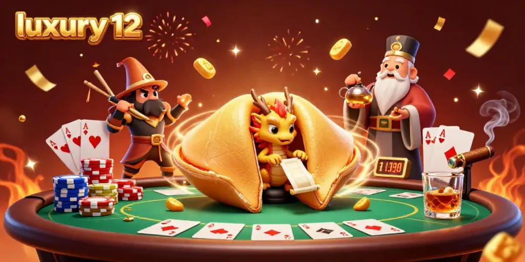 Experience the excitement of luxury 12 casino games with dynamic characters and lavish elements.