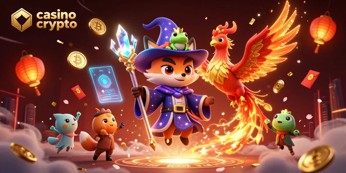 Venez découvrir le casino crypto avec des personnages mystiques et des éléments de jeu captivants.