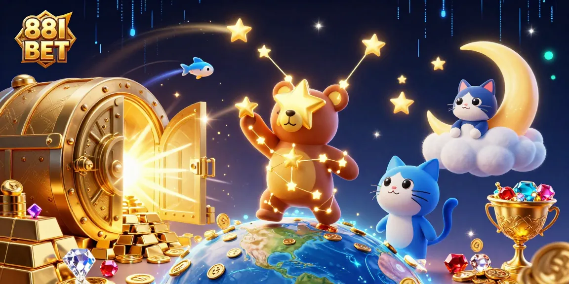 Win big with 88I BET's thrilling gaming experiences featuring enchanted treasures and joyous characters.