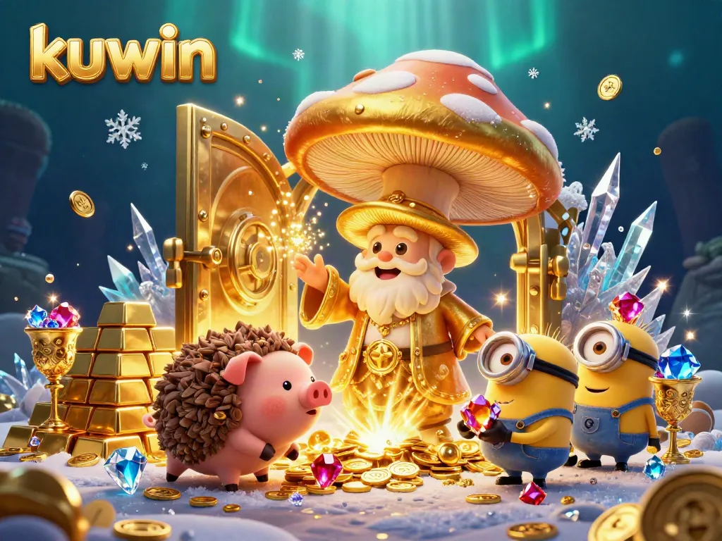 Kuwin’s vibrant casino world reveals treasures and winner’s luck through golden magic and sparkling gems.