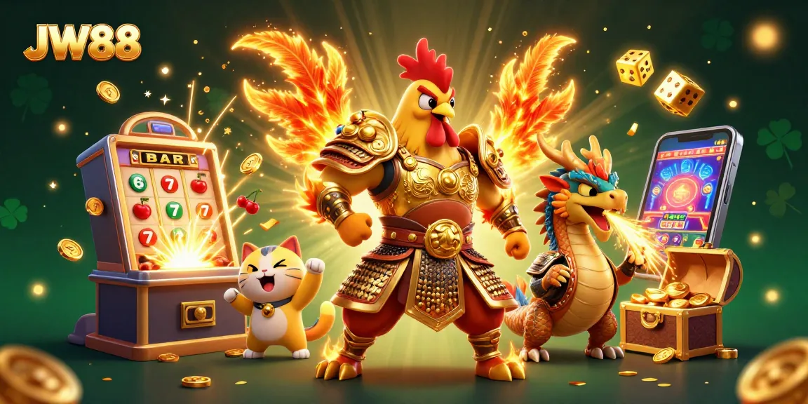 Engage in epic gaming adventures with JW88, featuring dynamic slot jackpots and thrilling characters.