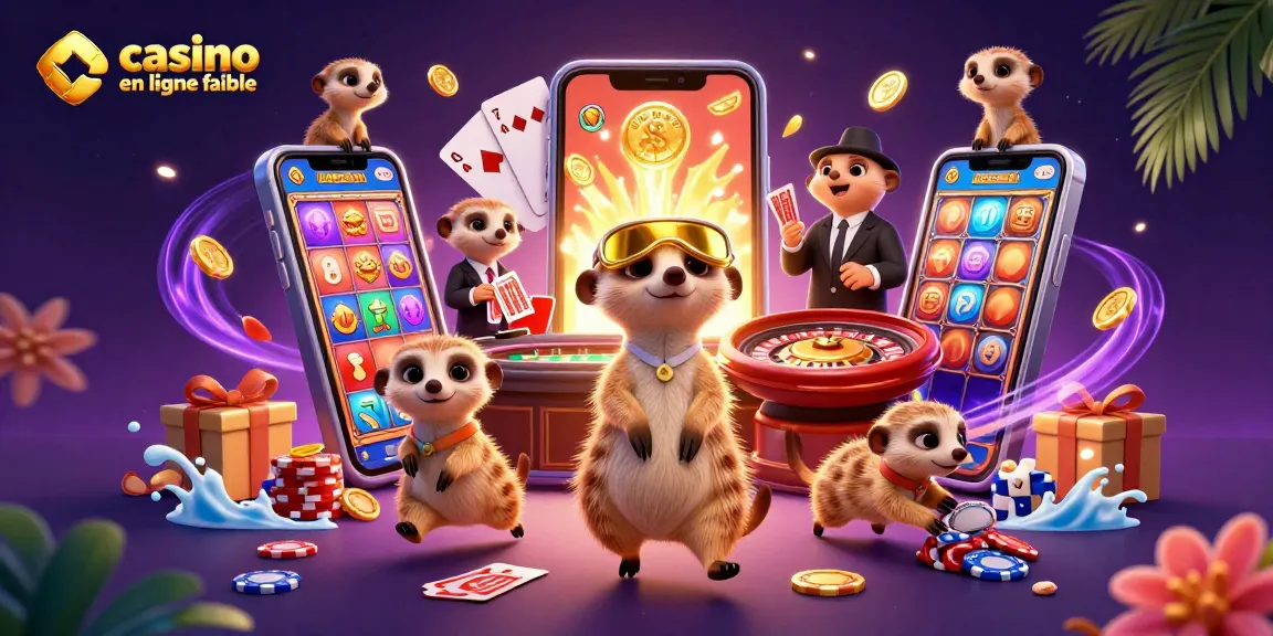 Découvrez un casino en ligne fiable géré par des suricates avec des jeux colorés et une ambiance festive.