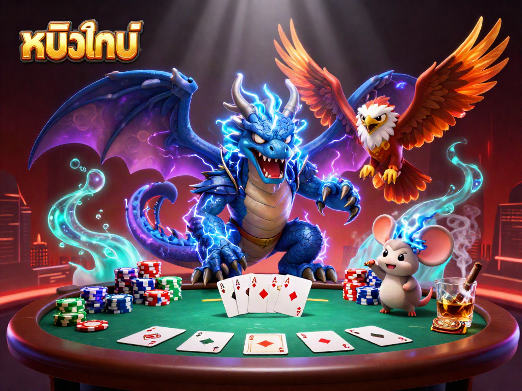 การเล่นเกมคาสิโนกับ หนังใหม่ชนโรง บนโต๊ะโป๊กเกอร์ที่มีบรรยากาศสดใส