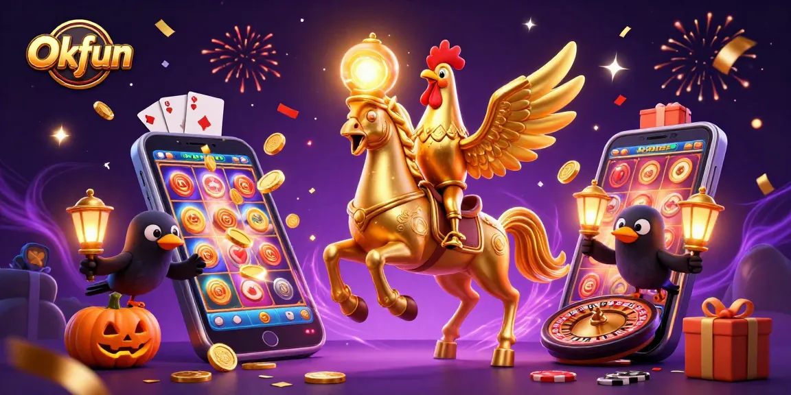 Experience thrilling gaming dynamics with Okfun's vibrant casino atmosphere.