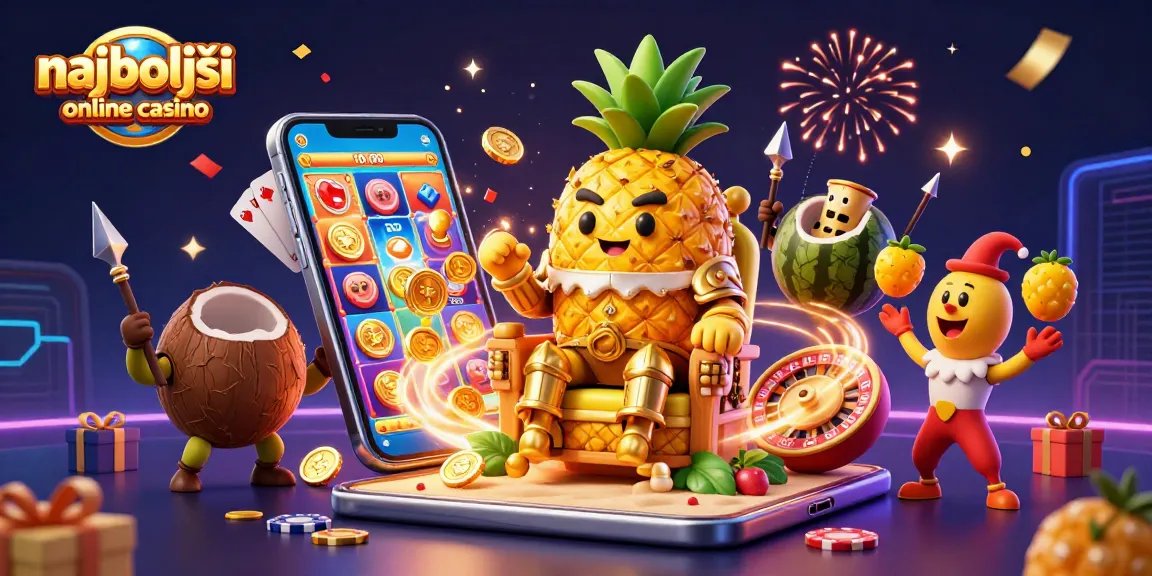 Najboljši online casino ponuja zabavno igro s številnimi elementi, vključno z zlatim ananasom in igralnimi avtomati.
