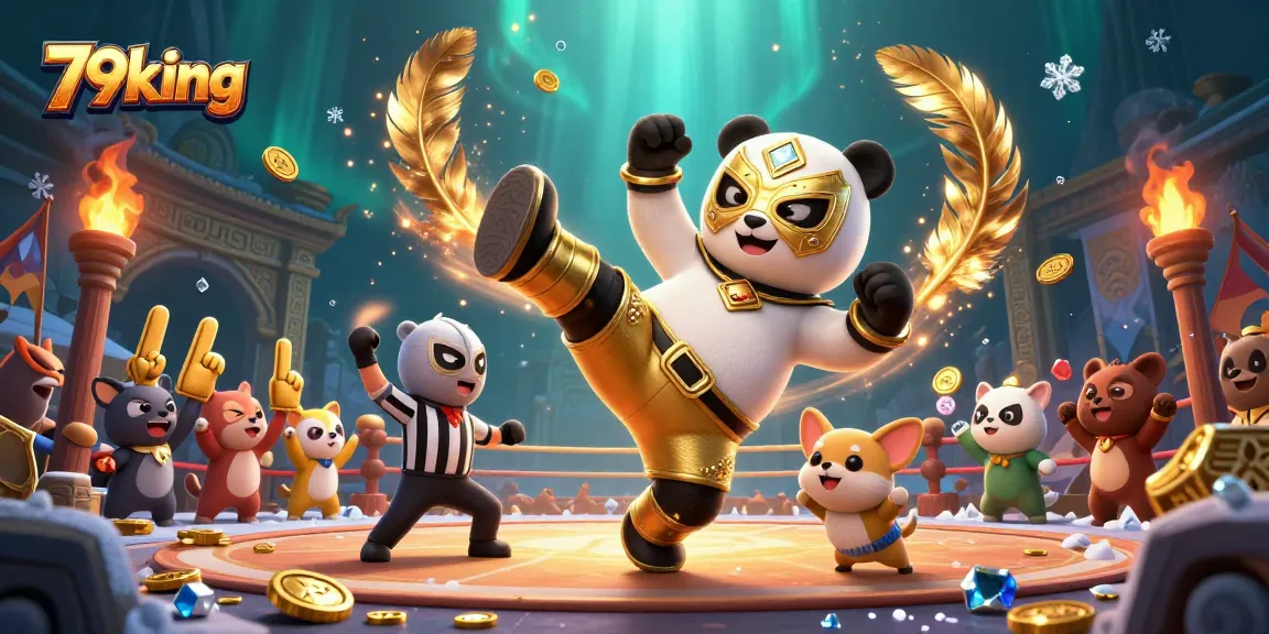 Engage with thrilling action at 79king's casino arena featuring vibrant animal spectators and dynamic elements.