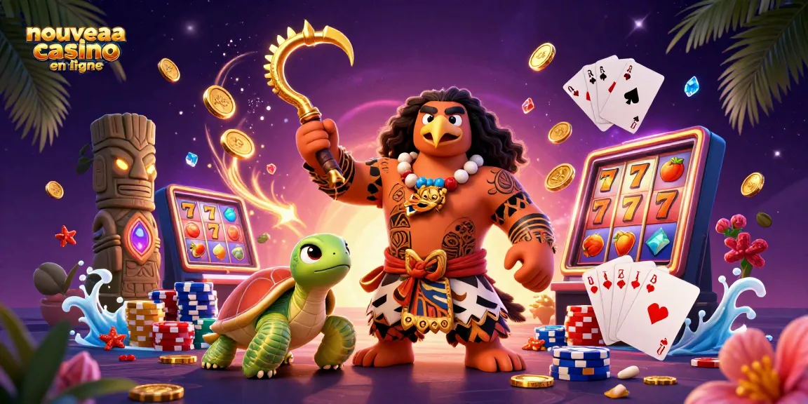 Jouez au nouveau casino en ligne avec des personnages animés, des machines à sous et des pierres précieuses.