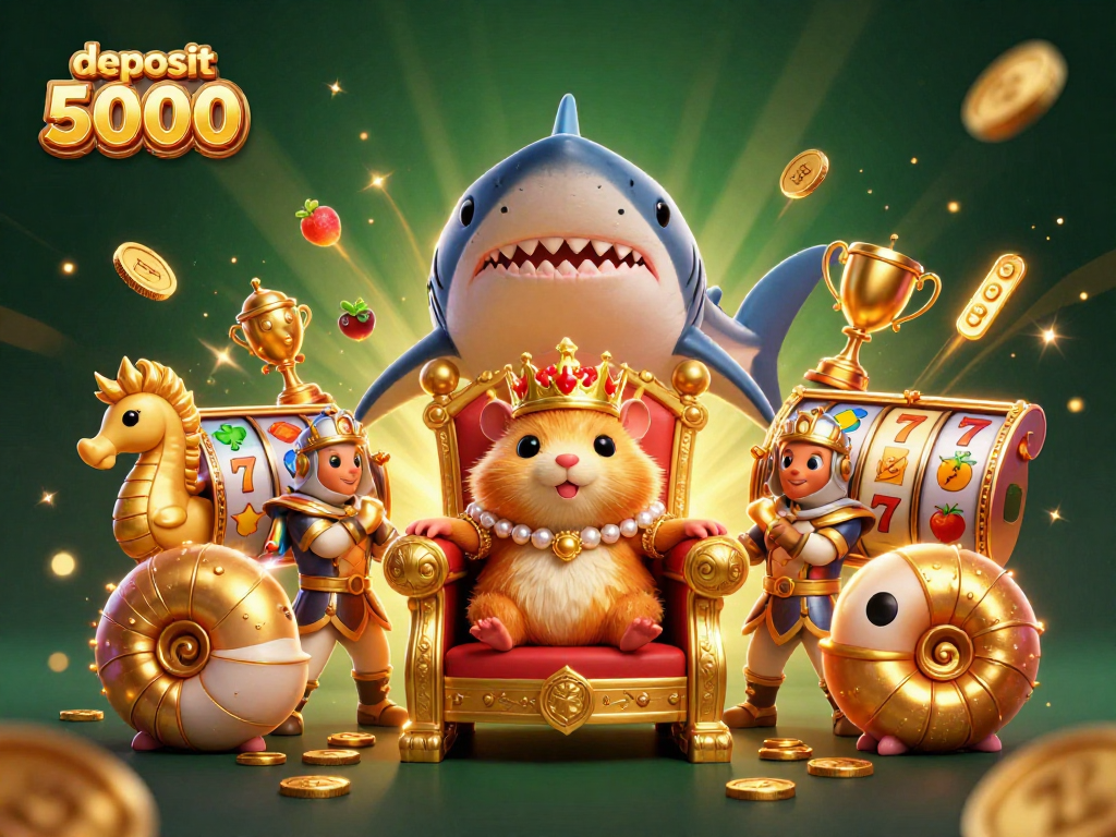 Experience winning thrills with deposit 5000 on an exciting slot journey featuring vibrant characters.