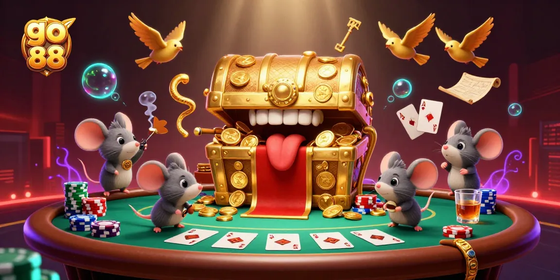 Engage in thrilling gameplay at go 88 with exciting poker action and colorful casino elements.