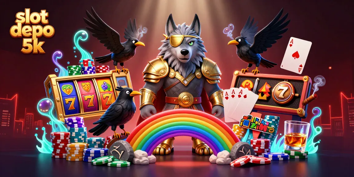 Menangkan jackpot slot depo 5k dengan keberanian dan visual menarik di kasino digital