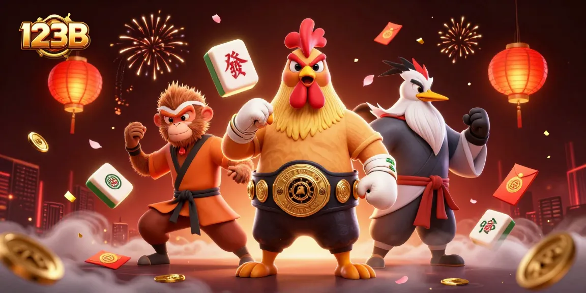 Engage in thrilling games with 123B, showcasing vibrant characters and dynamic elements in a dazzling casino scene.