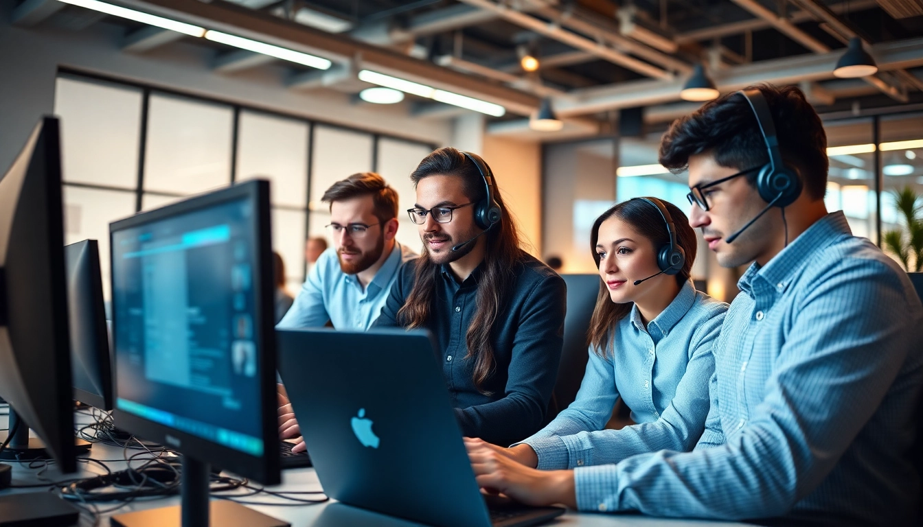 Finding the best IT support company in London through a dedicated professional team at work.