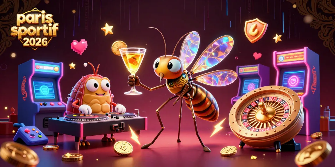 Découvrez les paris sportif crypto 2026 avec ce personnage de casino animé et des éléments de jeu captivants.