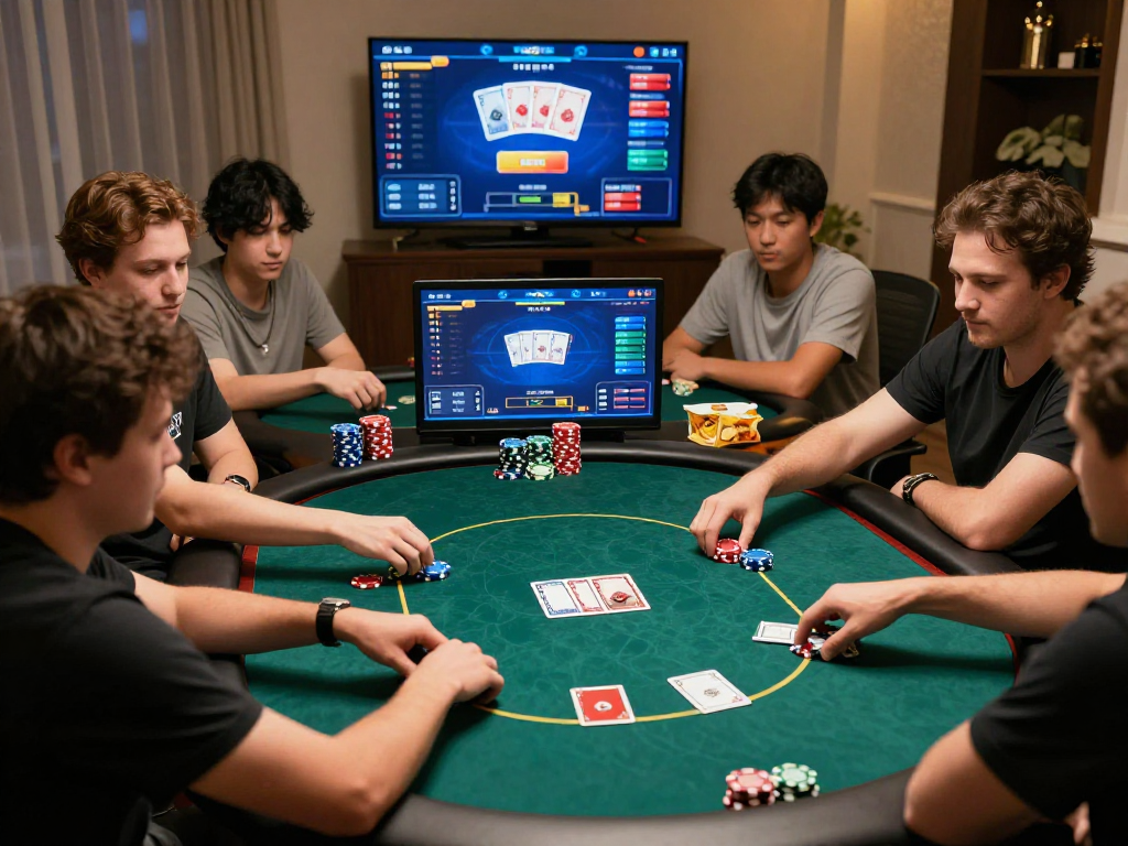 Engaging gameplay on Poker88 platform with diverse players enjoying online poker session.