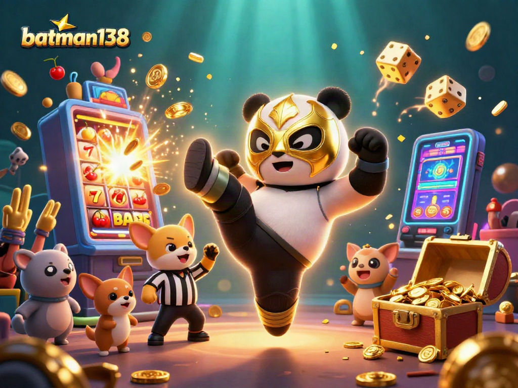 Menangkan jackpot dengan batman138 di slot mesin 3D yang meledak dengan koin dan cahaya.