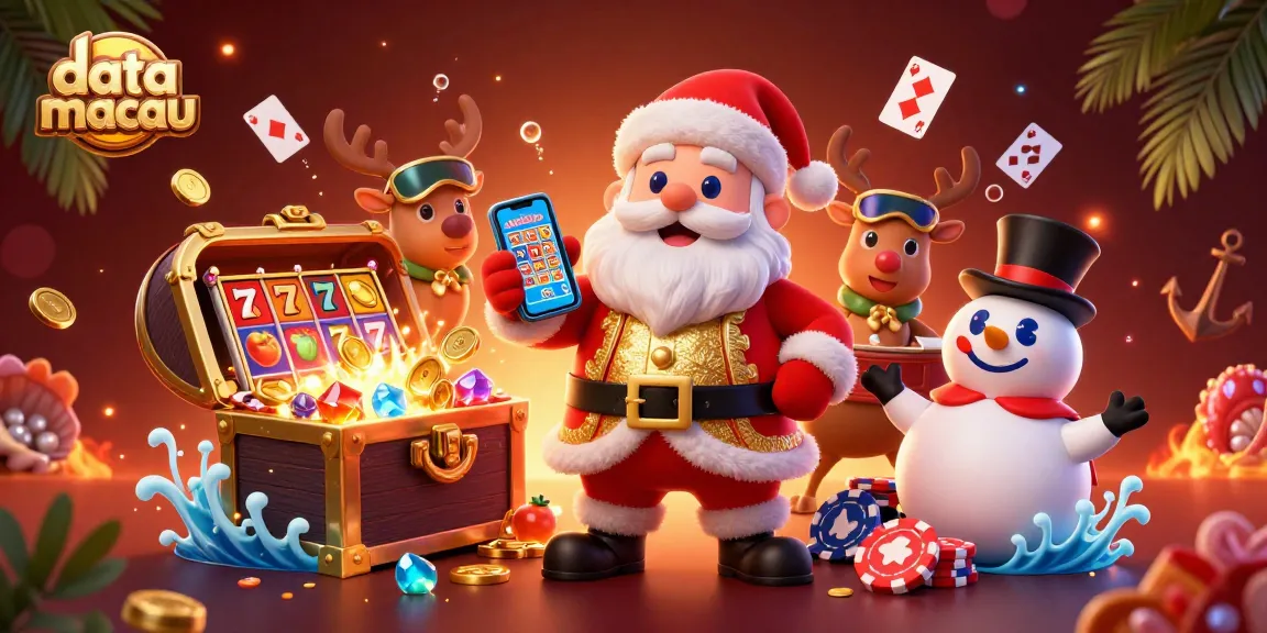 Win big with data macau as Santa and friends celebrate casino jackpots!