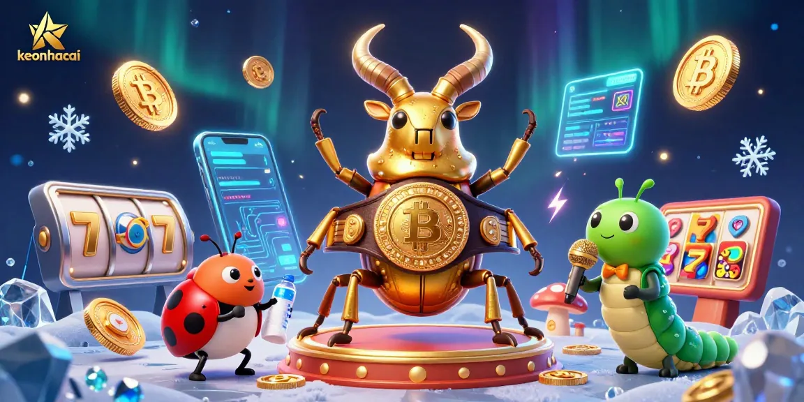 Engage in thrilling action with keonhacai at an electrifying casino scene showcasing unique characters and vibrant elements.