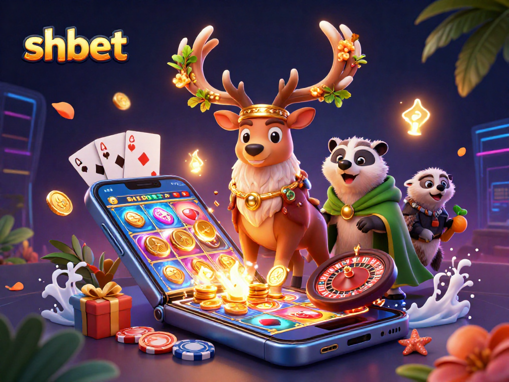 Spin the reels and win with shbet – vibrant online casino games featuring unique characters and exciting elements.